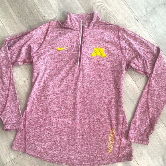 Nike Minnesota size large Quarter-Zip Pullover sweater - Picture 9 of 10